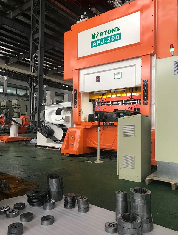 Motor Core højhastighedspresse Stempelmaskine Powerpresse